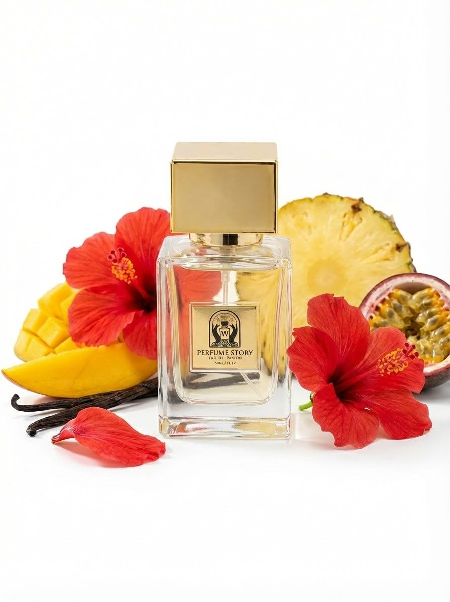 Purple Story 19 geïnspireerd door Hibiscus